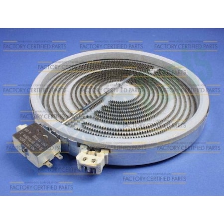 Whirlpool WPW10178022 Whirlpool Range Cooktop Radiant Surface Element WPW10178022